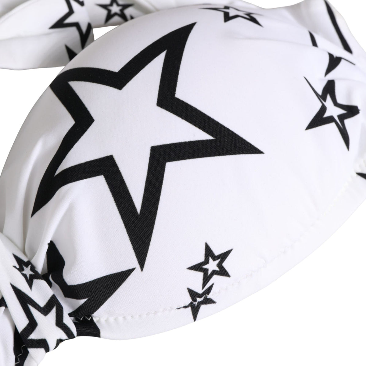 Dolce & Gabbana White Millennials Star Padded Bandeau Underwear
