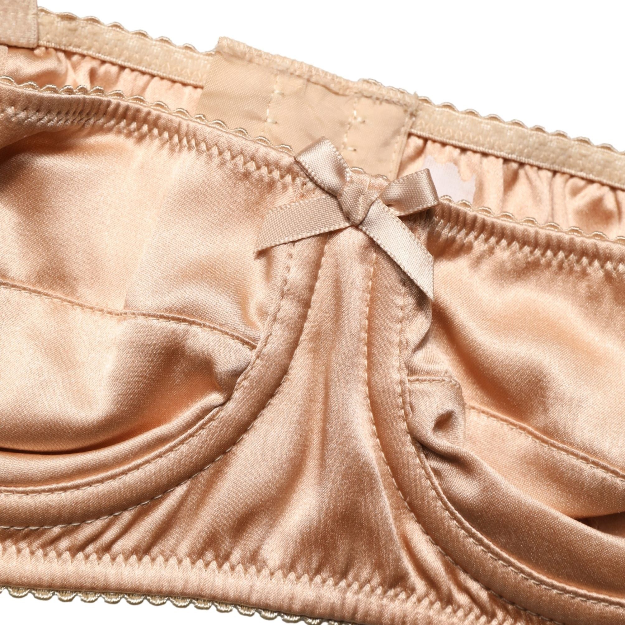 Dolce & Gabbana Beige Semi-Pad Underwire Balconette Bra Underwear