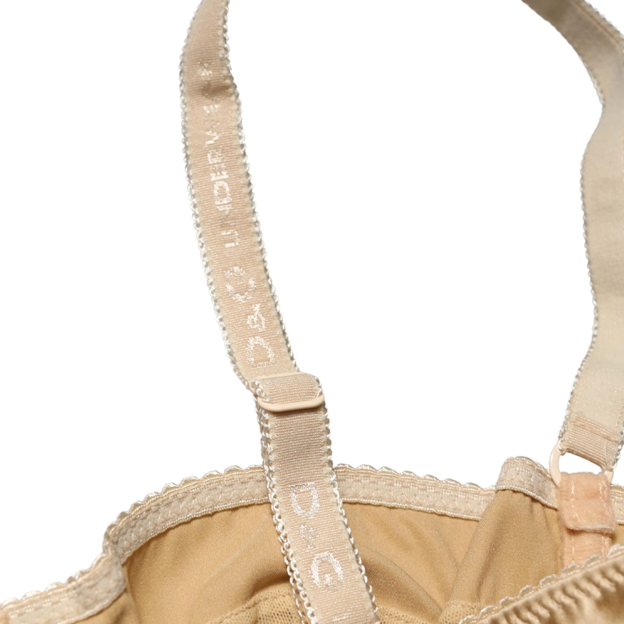 Dolce & Gabbana Beige Semi-Pad Underwire Balconette Bra Underwear