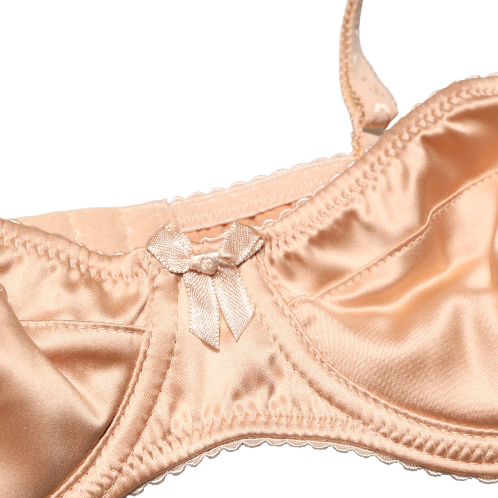 Dolce & Gabbana Beige Semi-Pad Underwire Balconette Bra Underwear