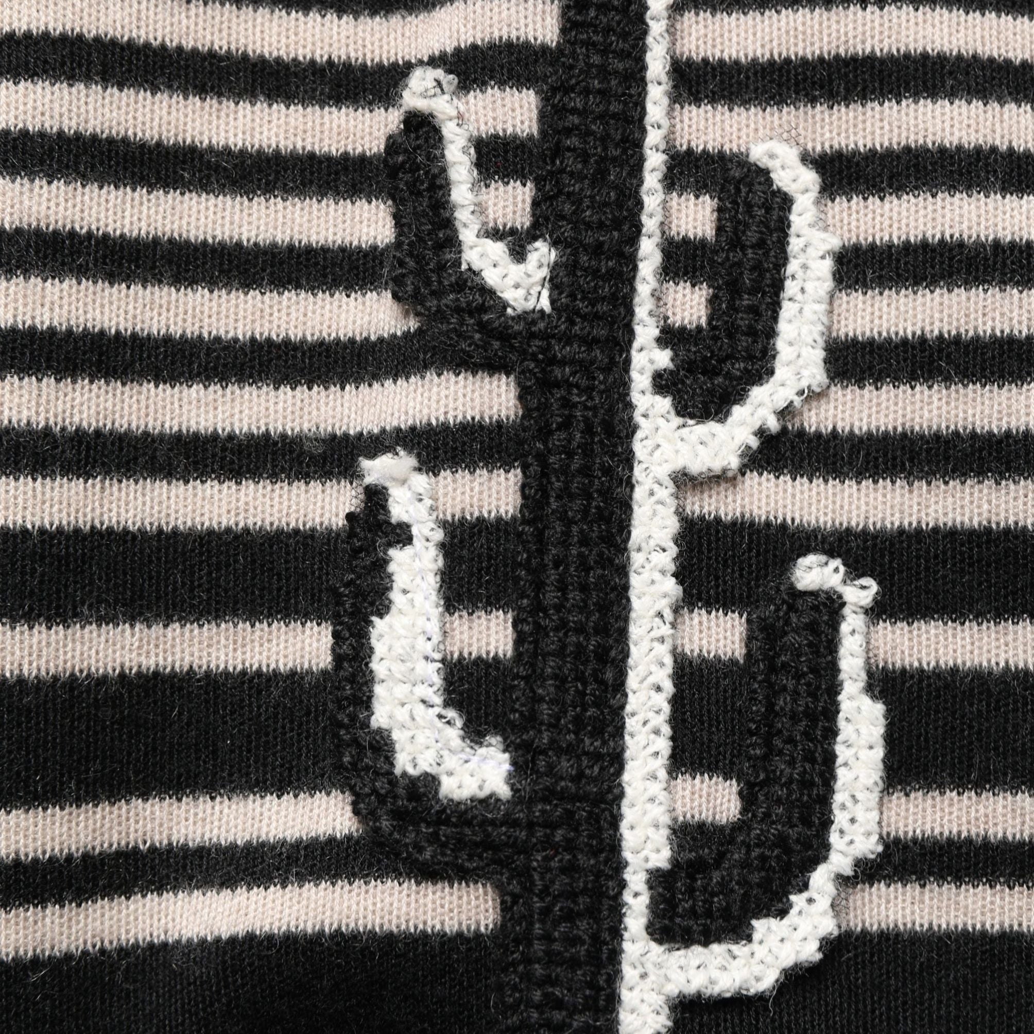 Dolce & Gabbana Multicolor Cashmere Striped CrewNeck Sweater