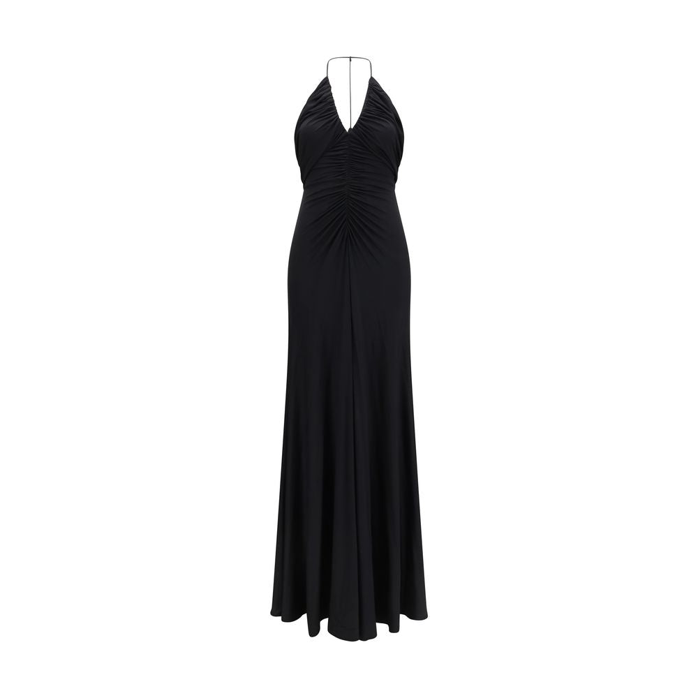Self-Portrait Black Viscose Cocktail Dress