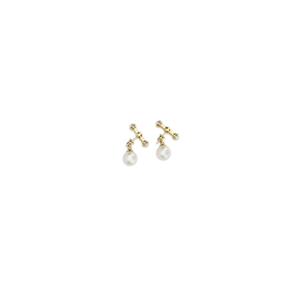 Chloé Gold Metal Earrings