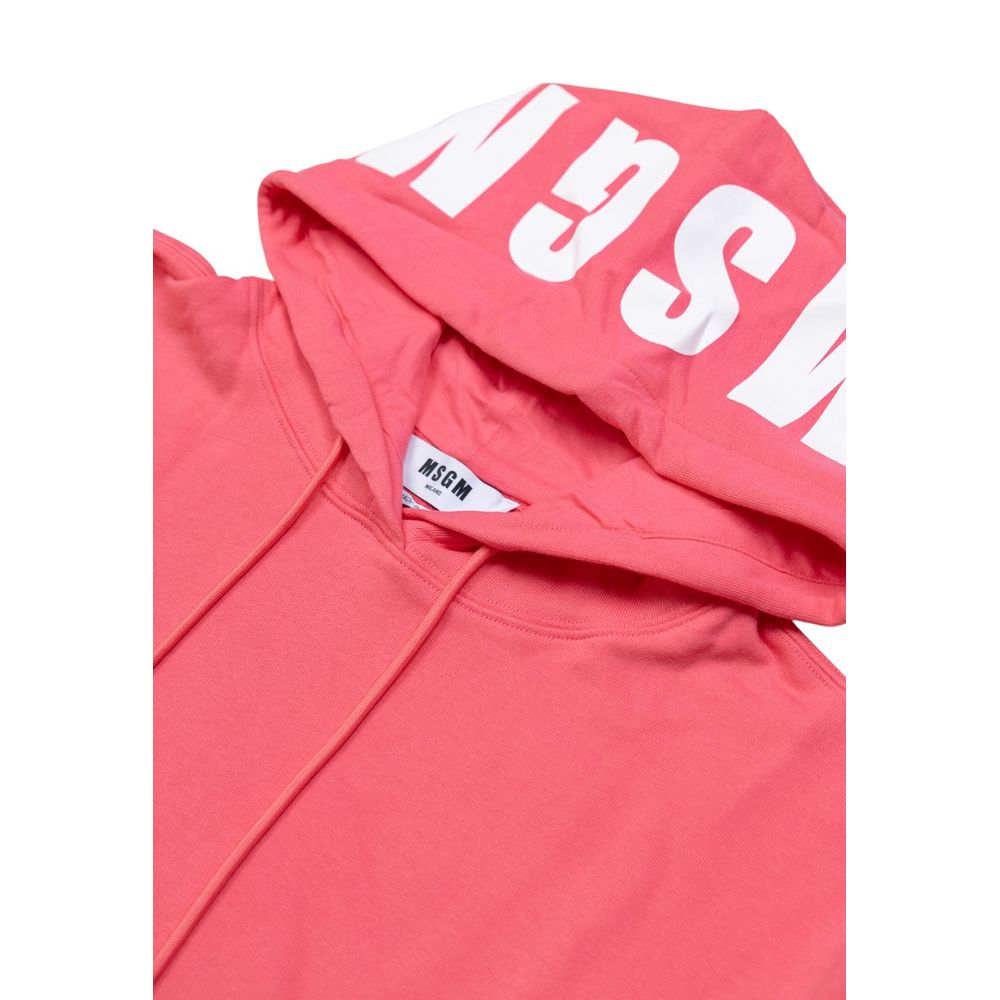MSGM Multicolor Cotton Hoodie