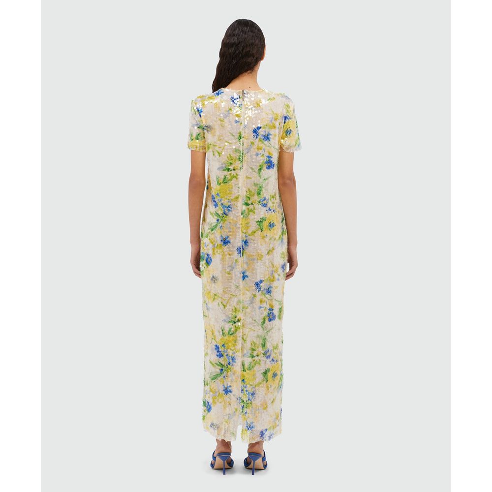 MSGM Bicolor Polyester Cocktail Dress