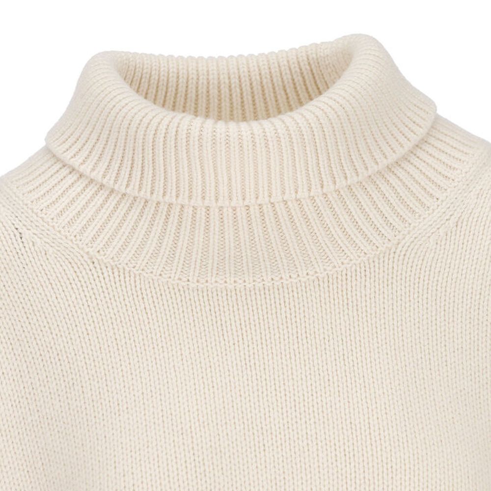 Chloé White Cashmere Turtleneck
