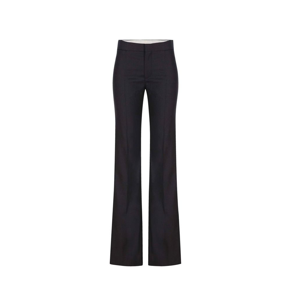 Chloé Gray Wool Dress Pants
