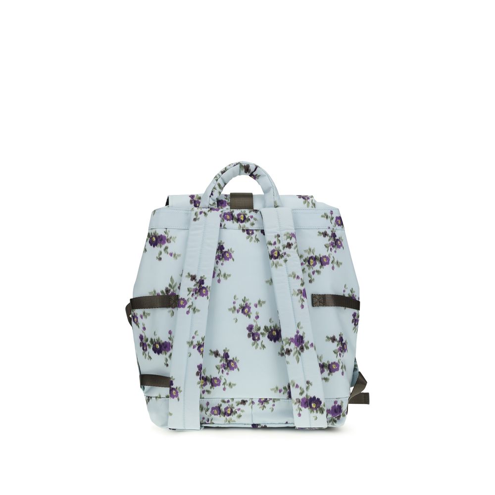Ganni Blue Polyester Backpack
