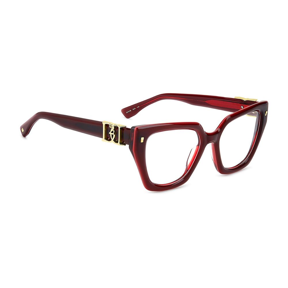 Dsquared² Burgundy Glasses (Frames)