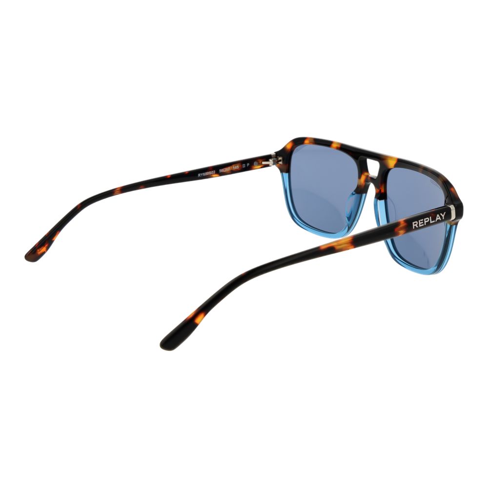 Replay Multicolor Acetate Sunglasses