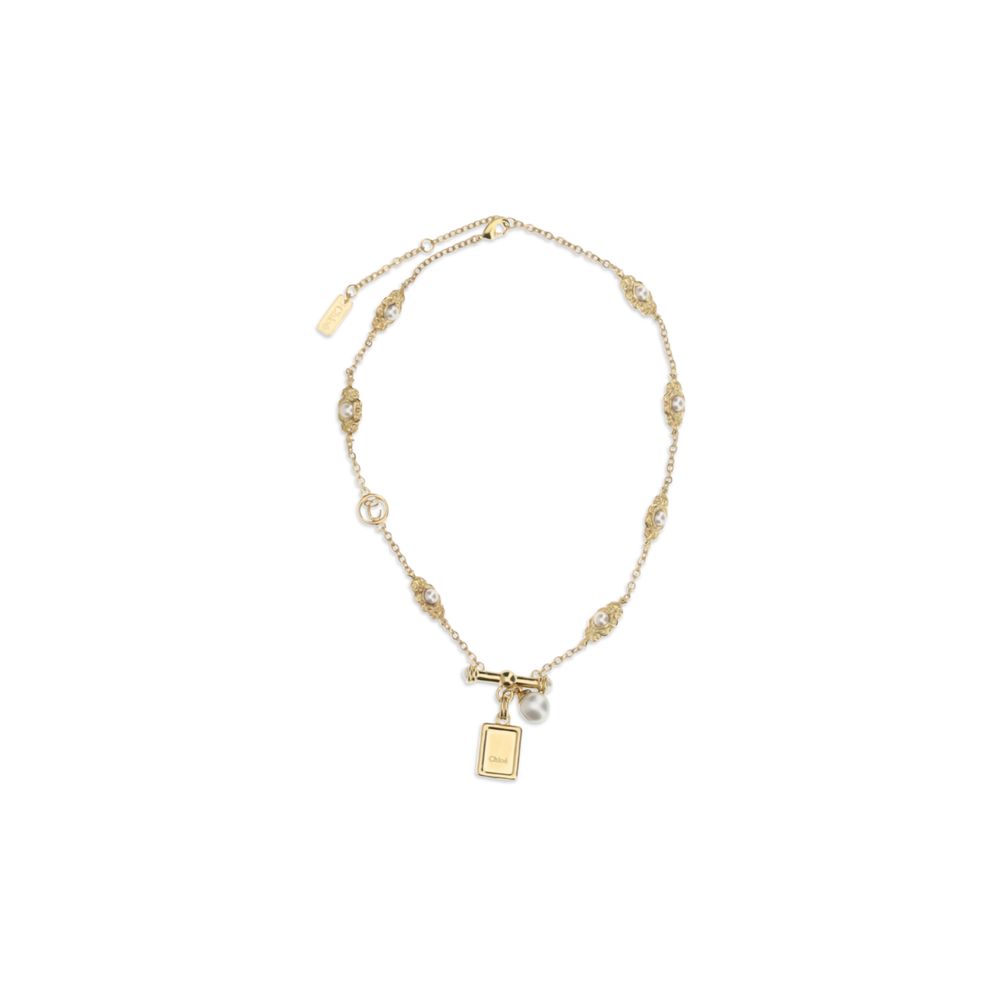 Chloé Gold Brass Necklace