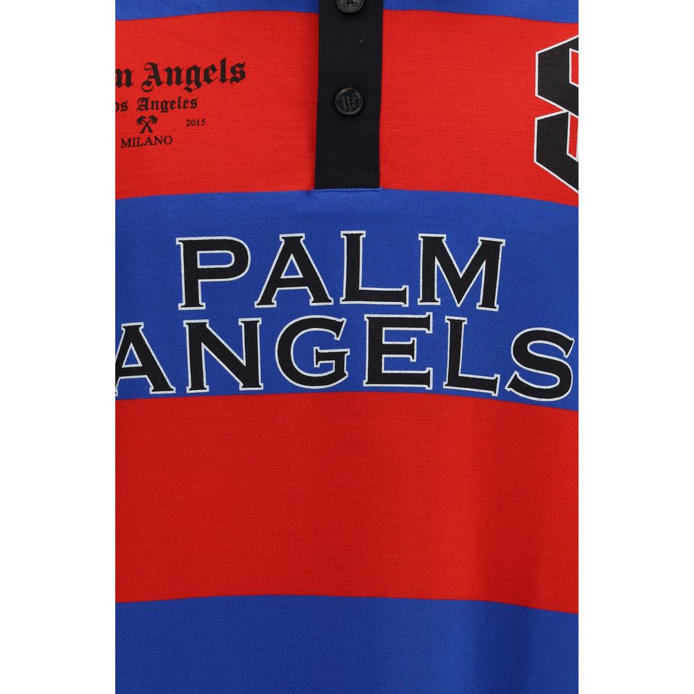 Palm Angels Multicolor Cotton Polo Shirt