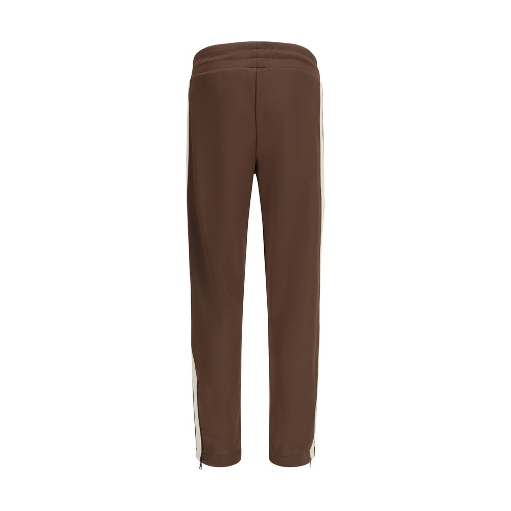 Palm Angels Brown Polyester Joggers (Workout Pants)