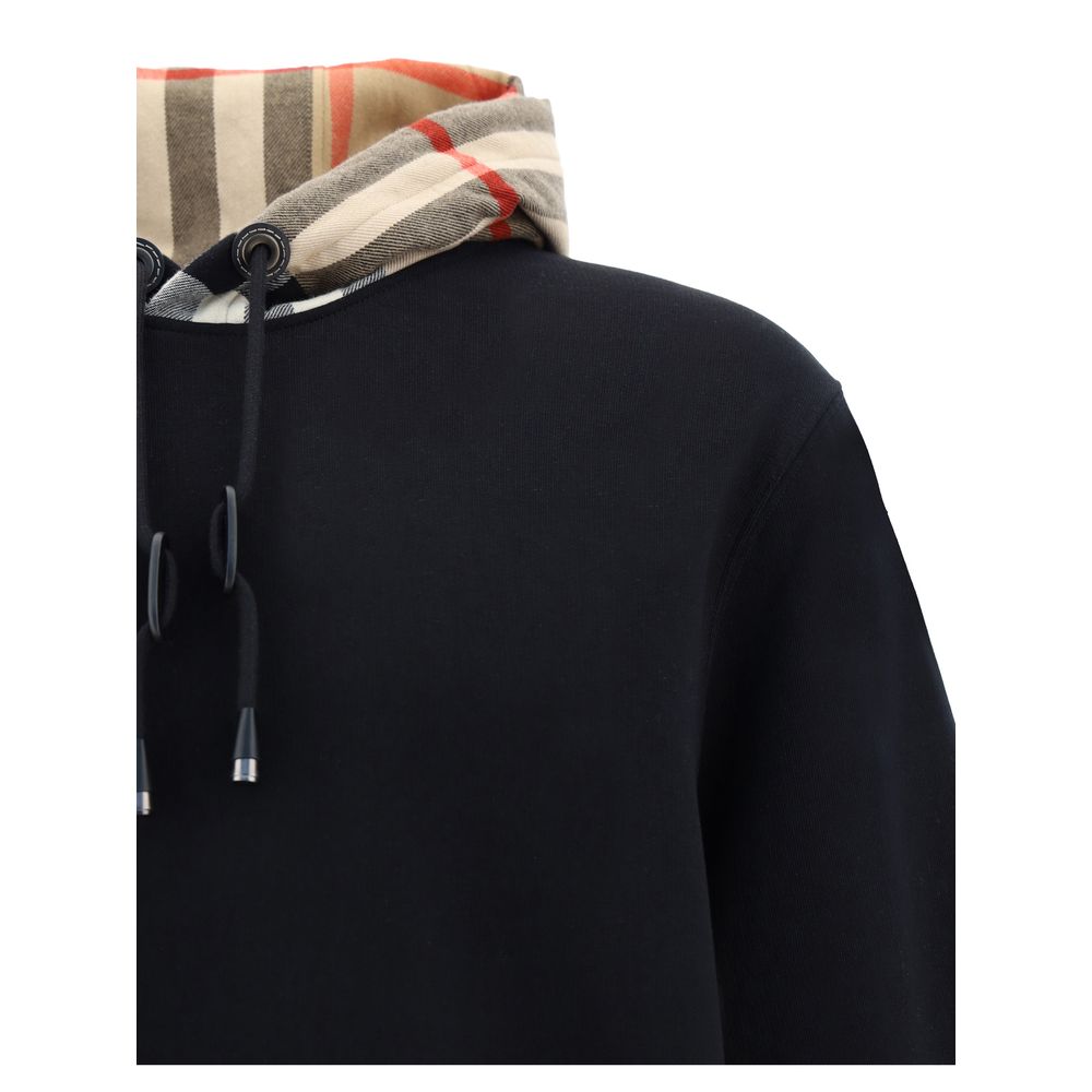 Burberry Black Cotton Sweatshirt