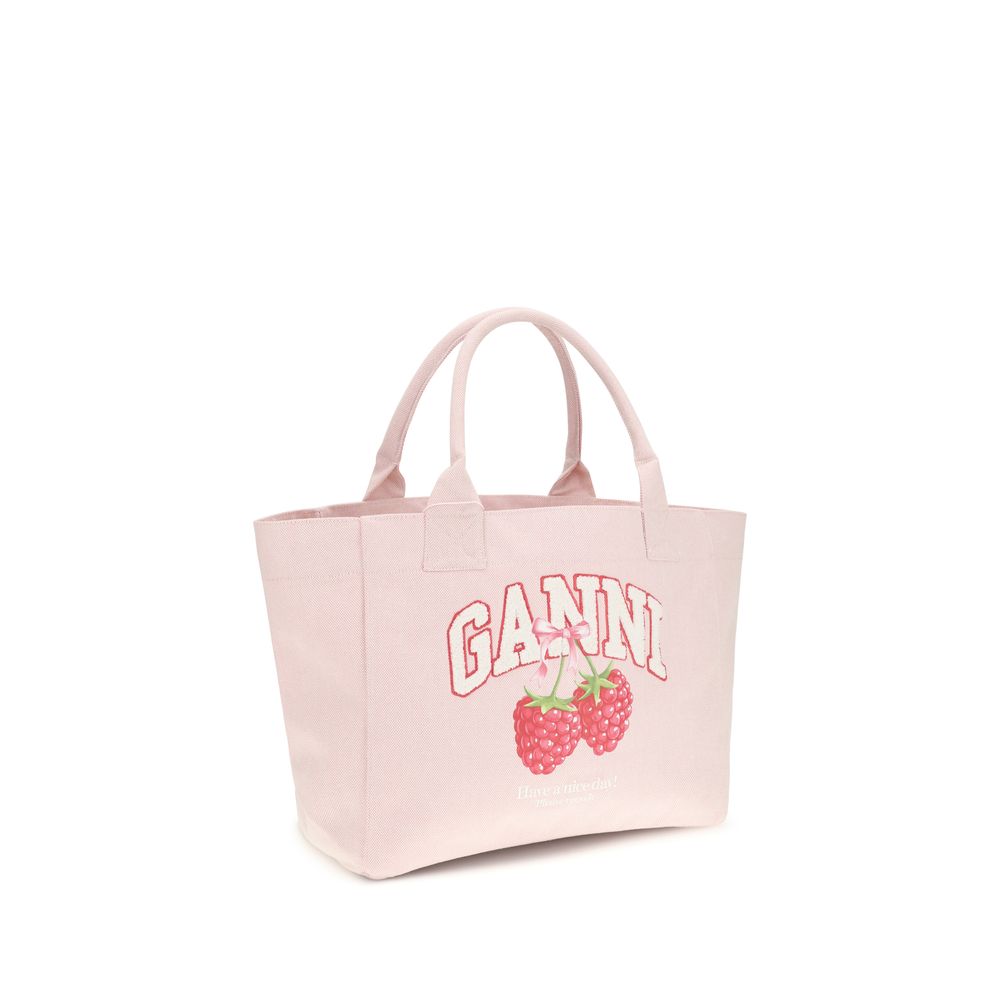 Ganni Multicolor Recycled Polyester Shoulder Bag