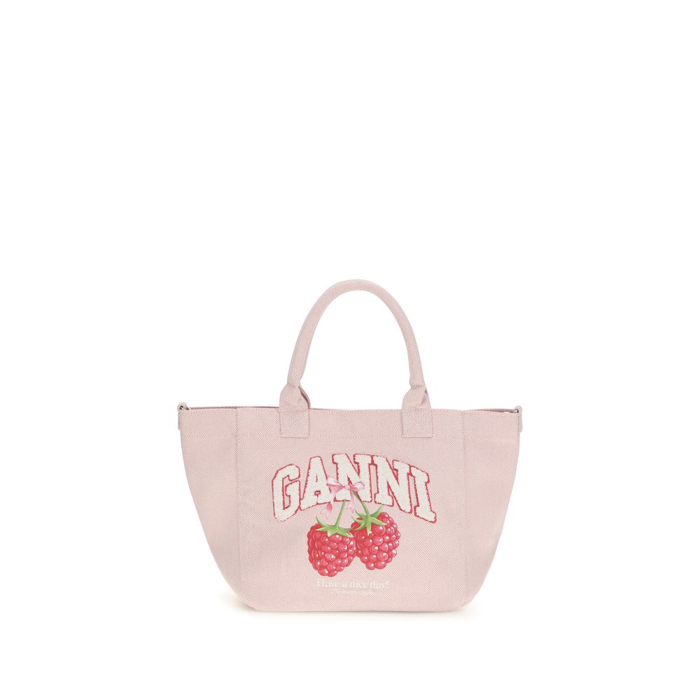 Ganni Multicolor Recycled Polyester Shoulder Bag