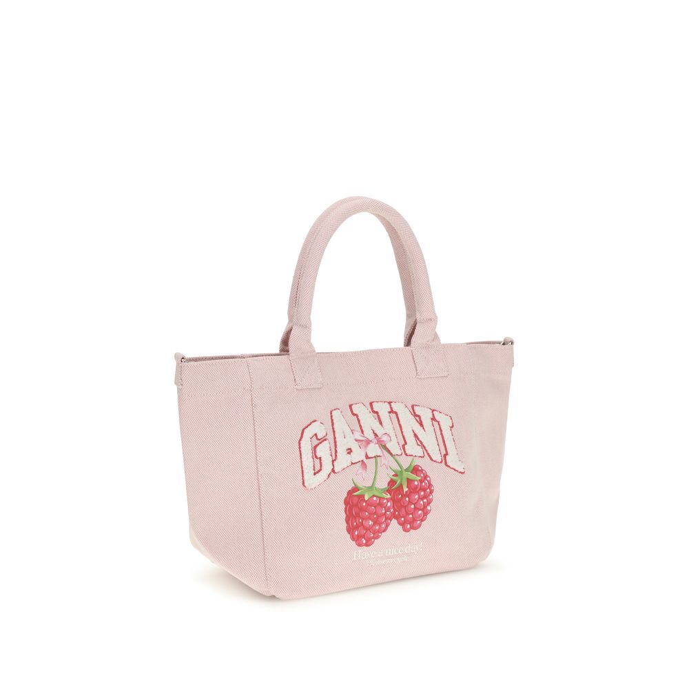 Ganni Multicolor Recycled Polyester Shoulder Bag