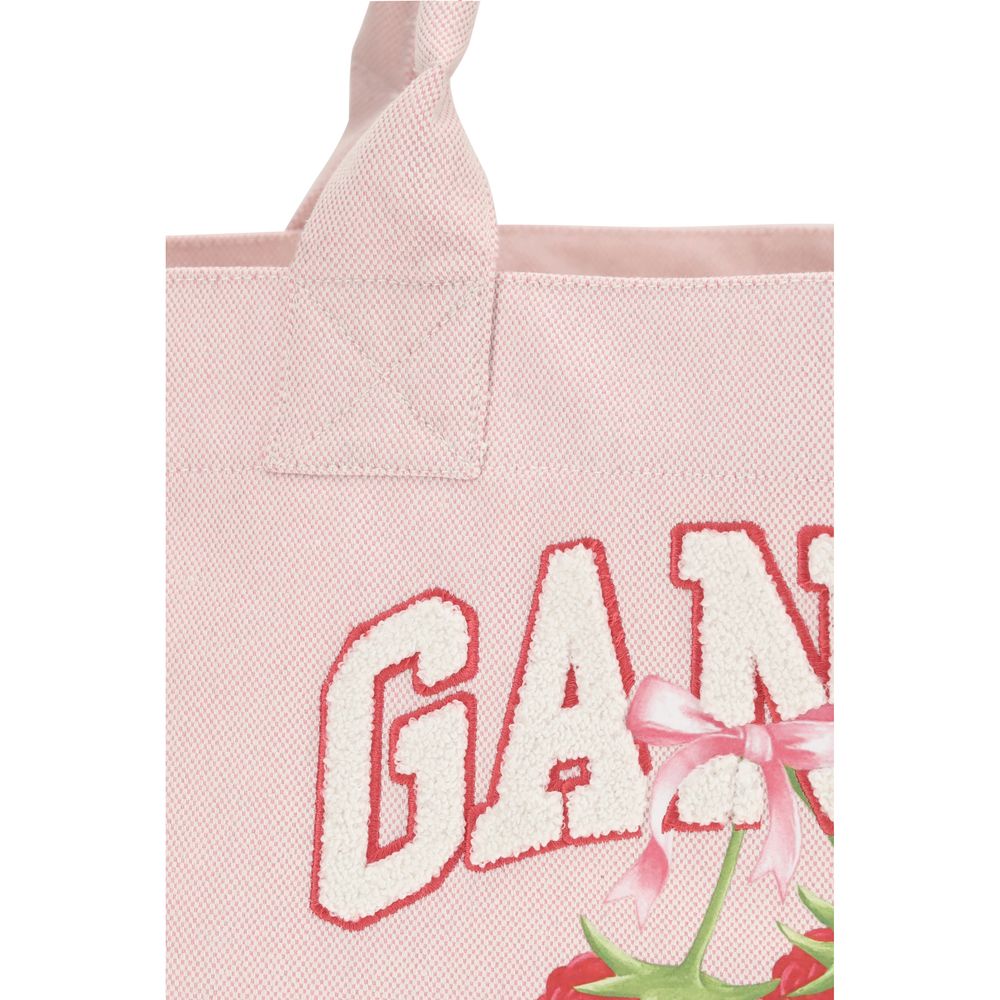 Ganni Multicolor Recycled Polyester Shoulder Bag