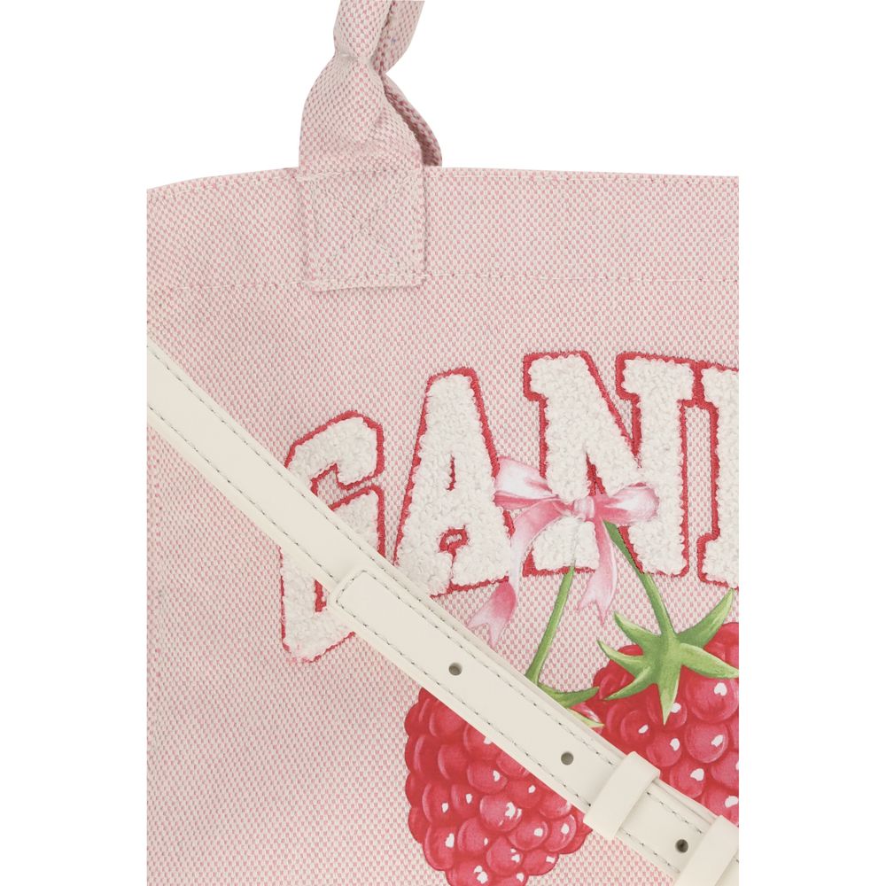 Ganni Multicolor Recycled Polyester Shoulder Bag