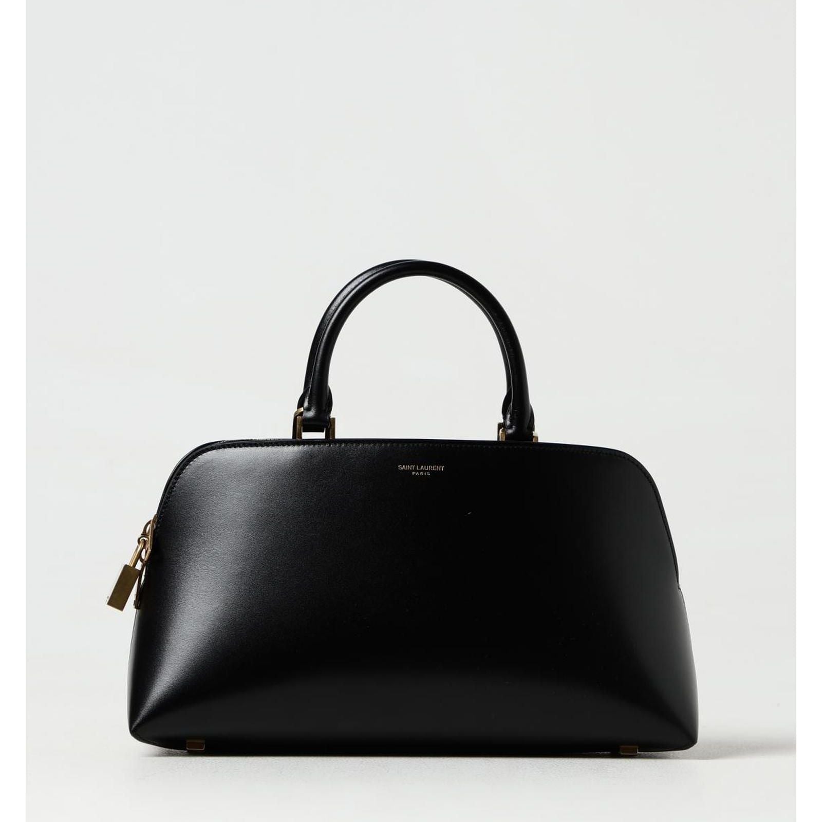 Saint Laurent Black Leather Handbag
