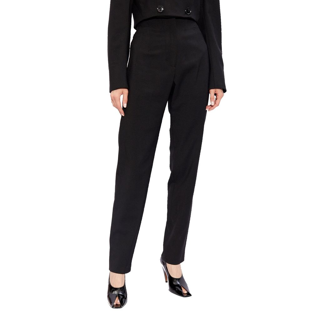 Alaïa Black Elastane Dress Pants