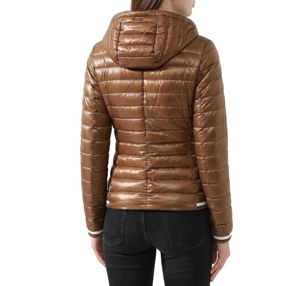 Herno Brown Polyamide Shell Jacket