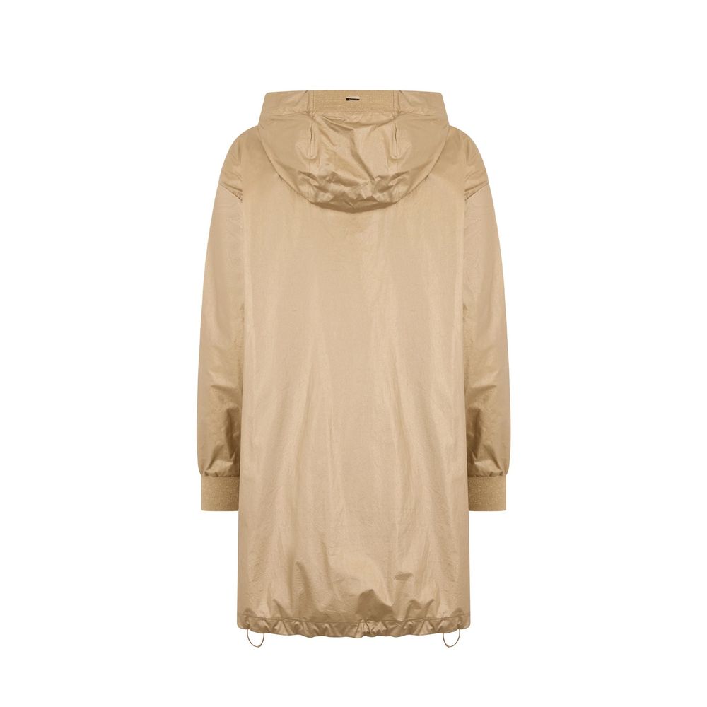 Herno Brown Cotton Coat