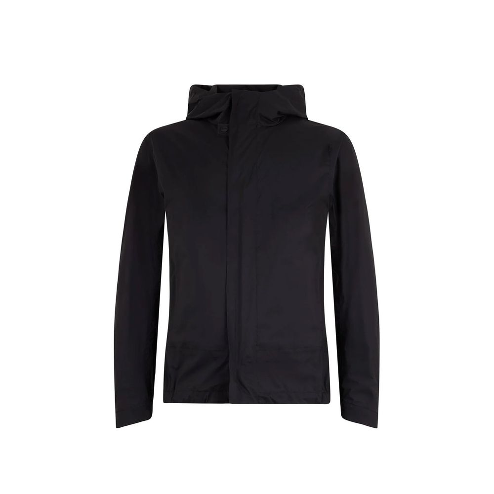 Herno Black Polyamide Shell Jacket