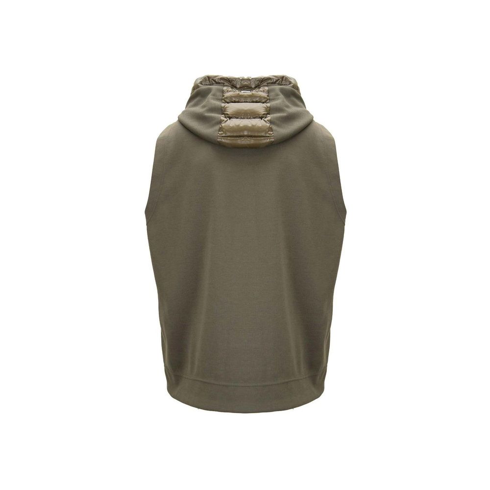 Herno Bicolor Polyamide Sleveless Jacket