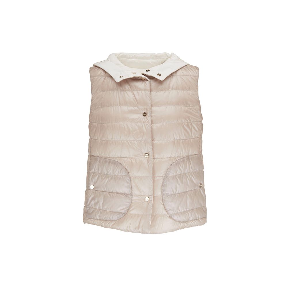 Herno White Polyamide Waistcoat