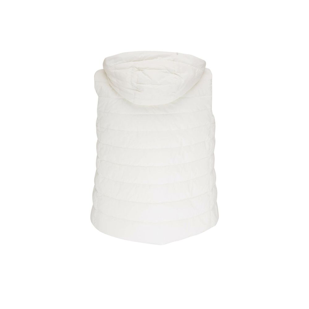 Herno White Polyamide Waistcoat