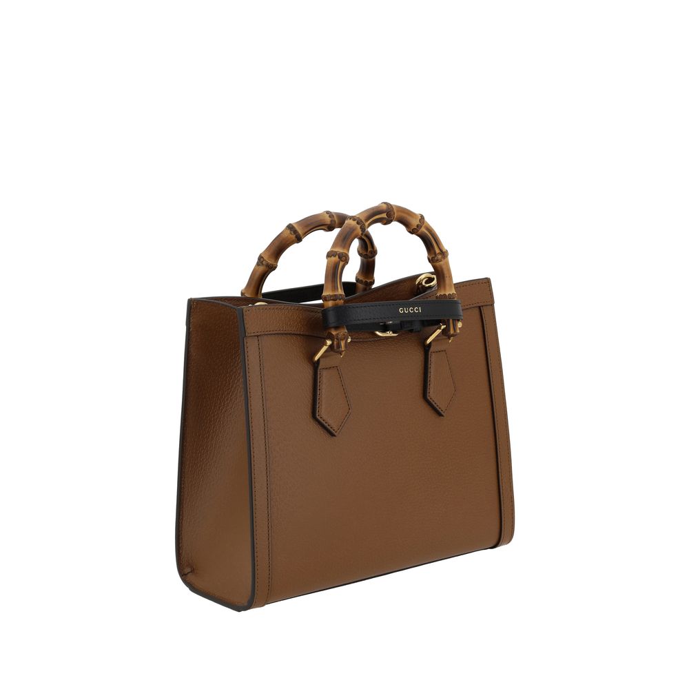Gucci Brown Calf Leather Bos Taurus Shoulder Bag