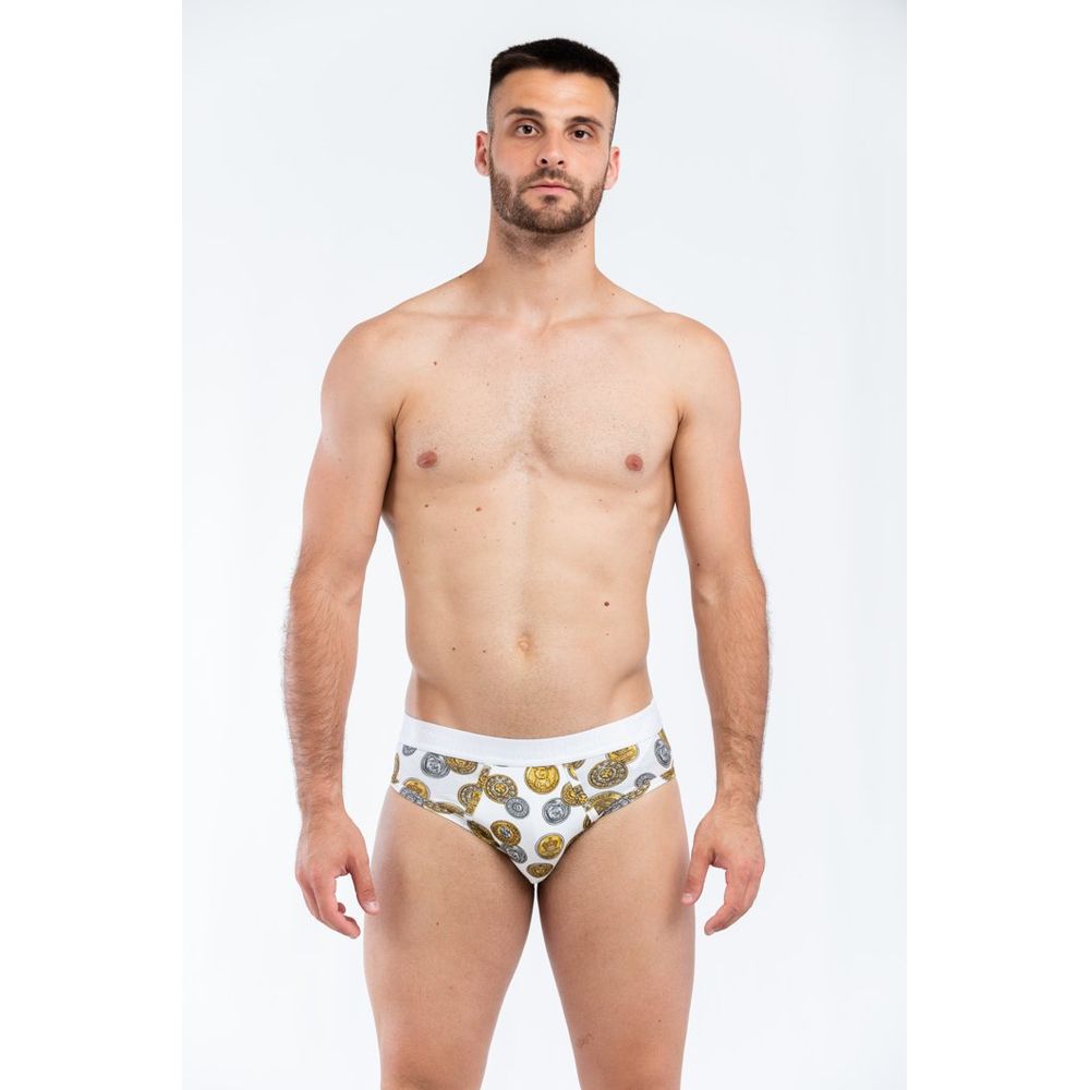 Moschino White Cotton Briefs