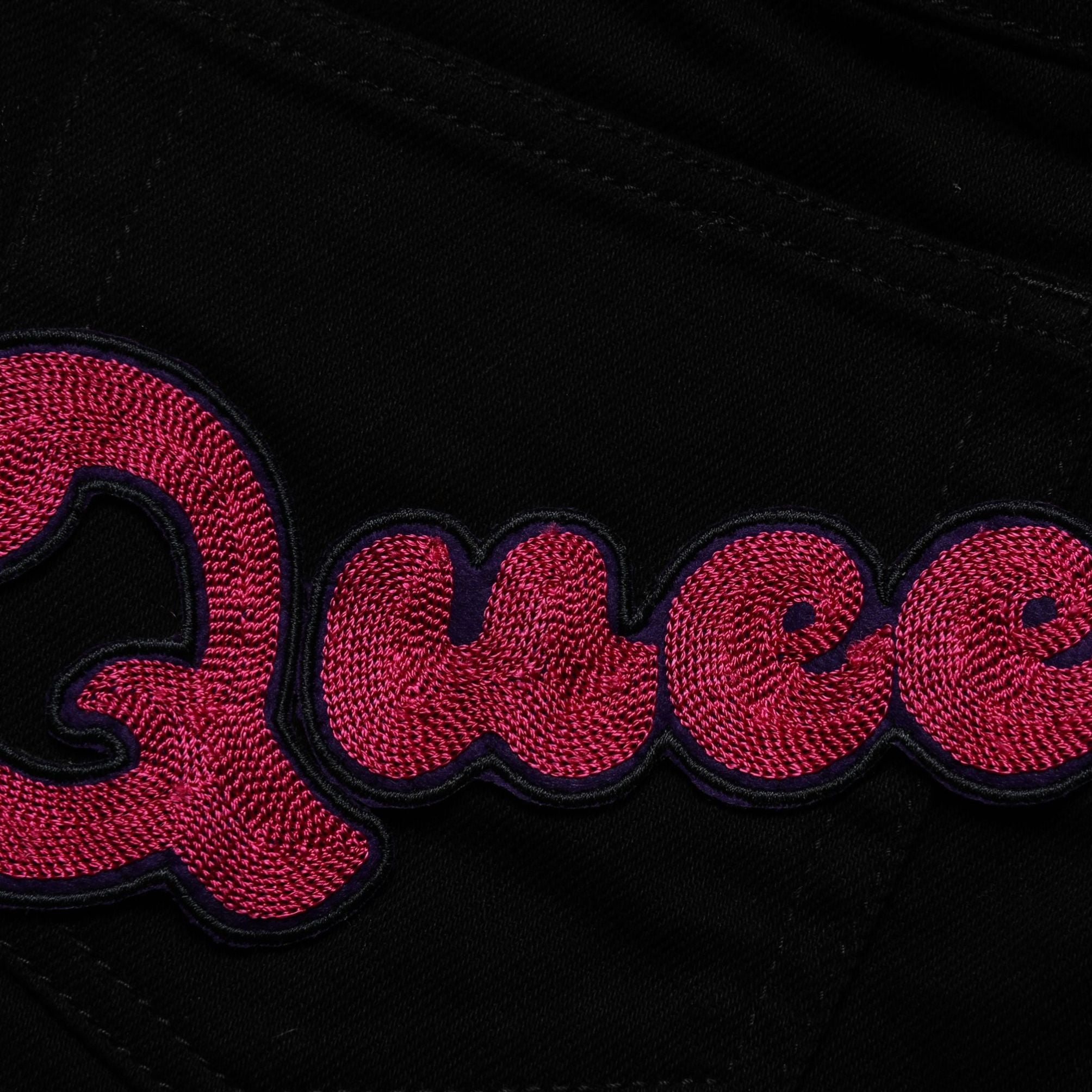 Dolce & Gabbana Black Queen Embroidery PRETTY Denim Jeans