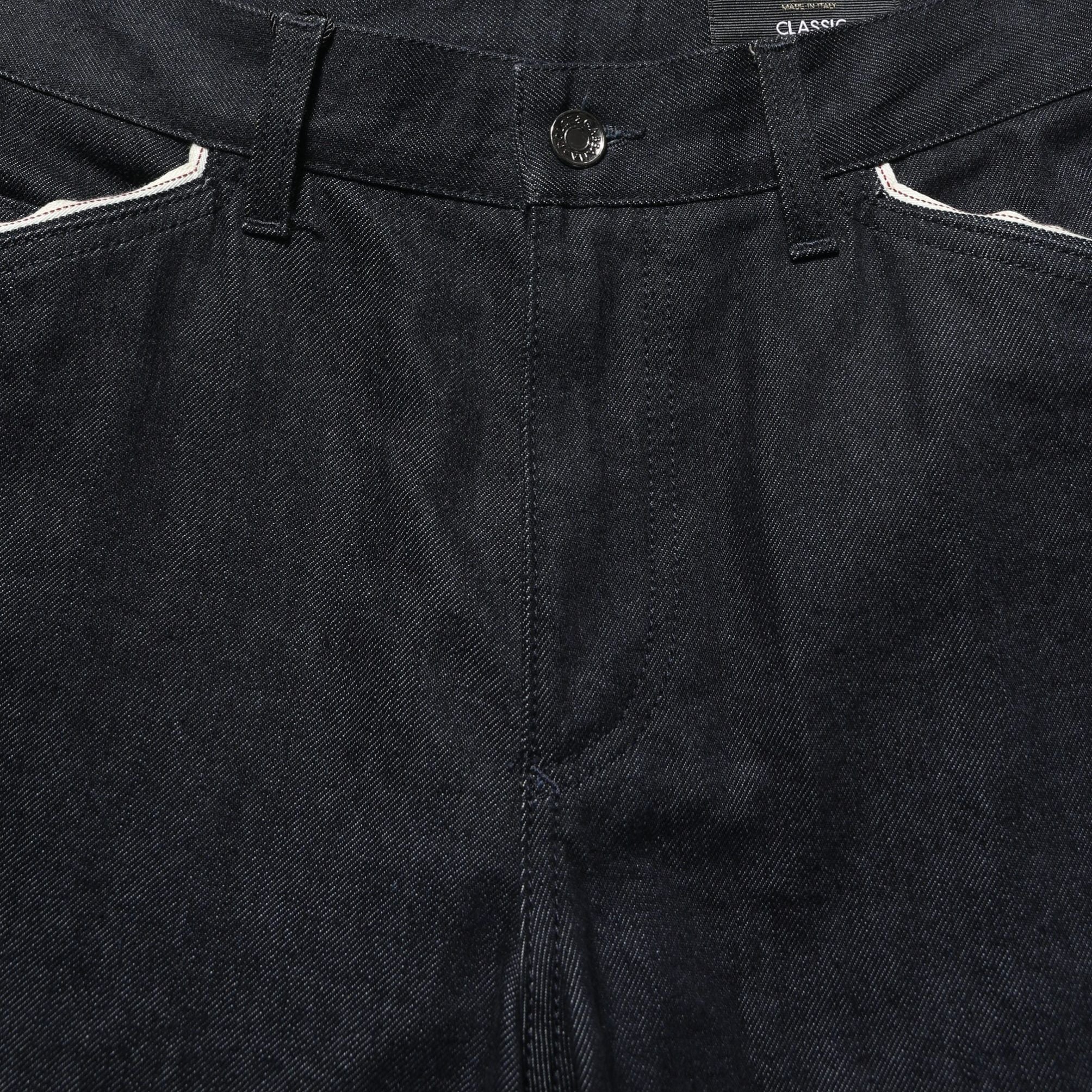 Dolce & Gabbana Black Cotton Mid Waist Classic Men Denim Jeans