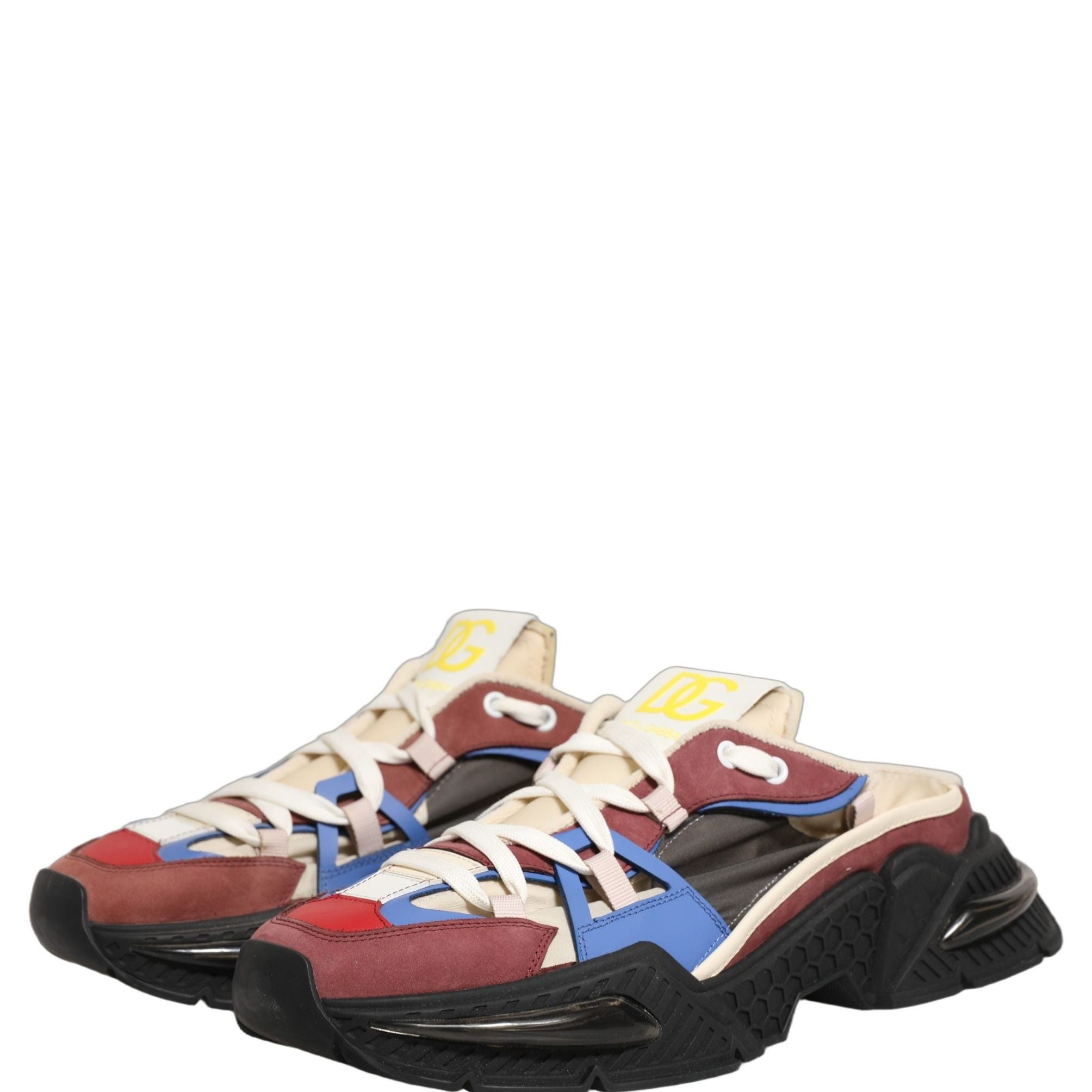 Dolce & Gabbana Multicolor Panelled Airmaster Sneakers Shoes