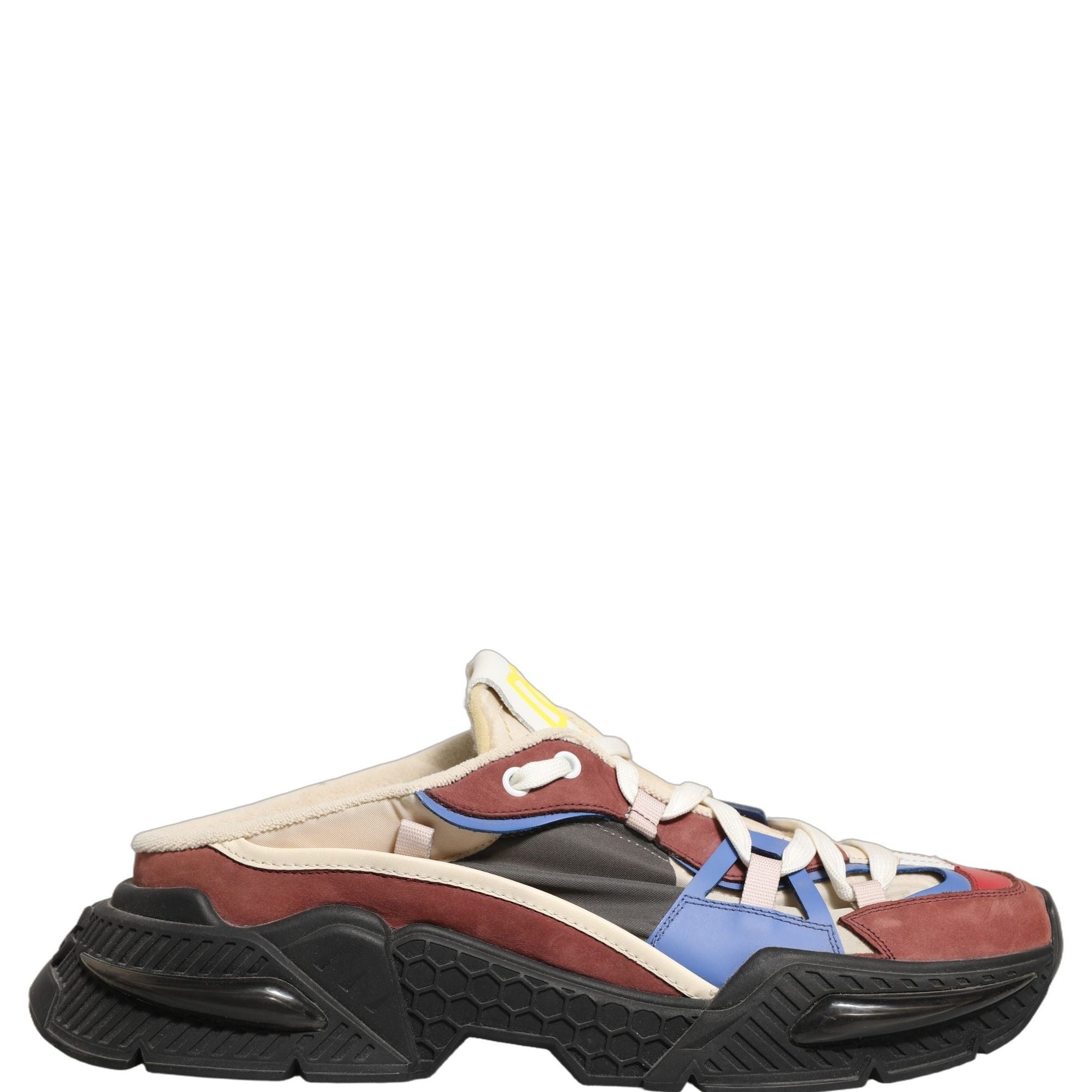 Dolce & Gabbana Multicolor Panelled Airmaster Sneakers Shoes