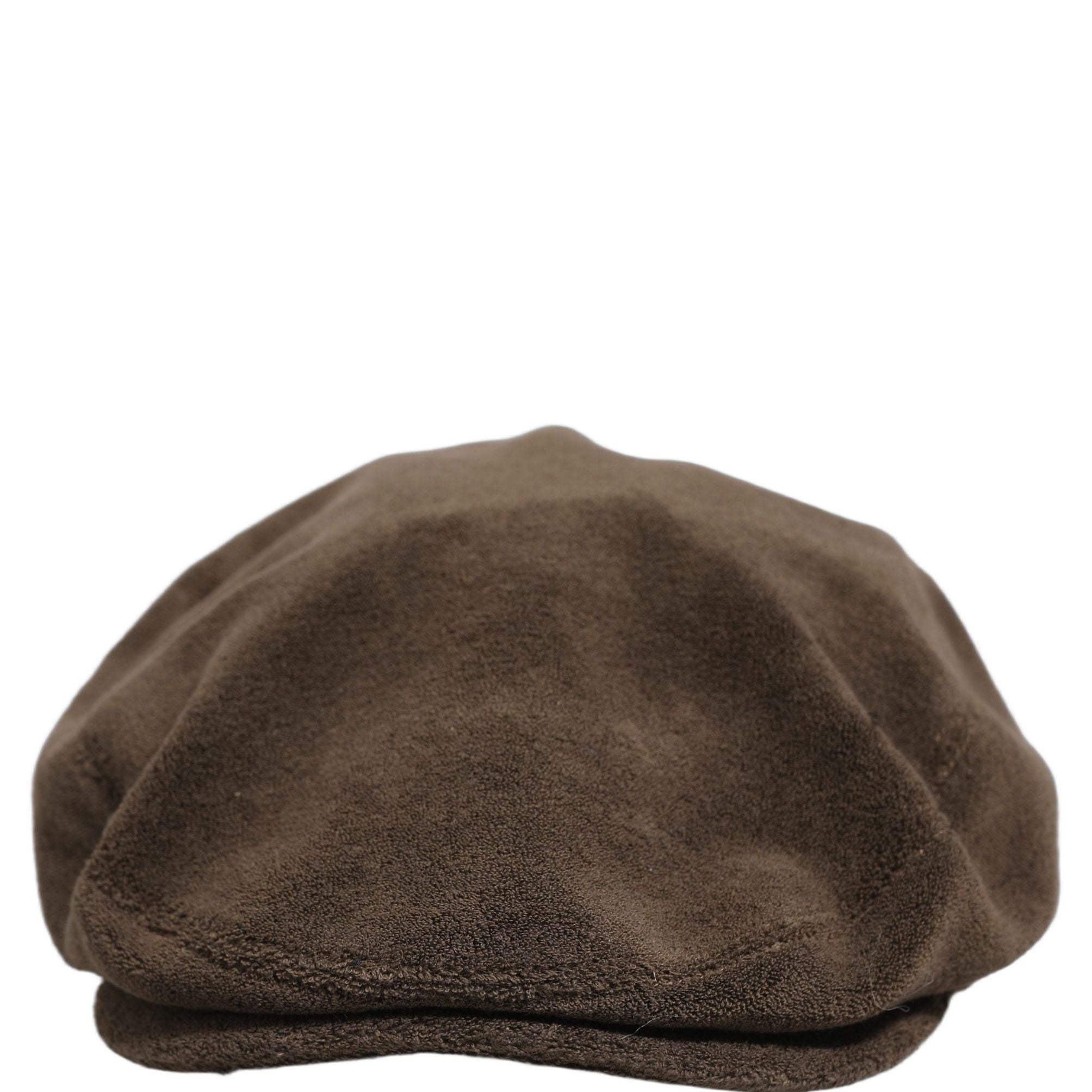 Dolce & Gabbana Men Brown Cotton Newsboy Cloth Capello Hat
