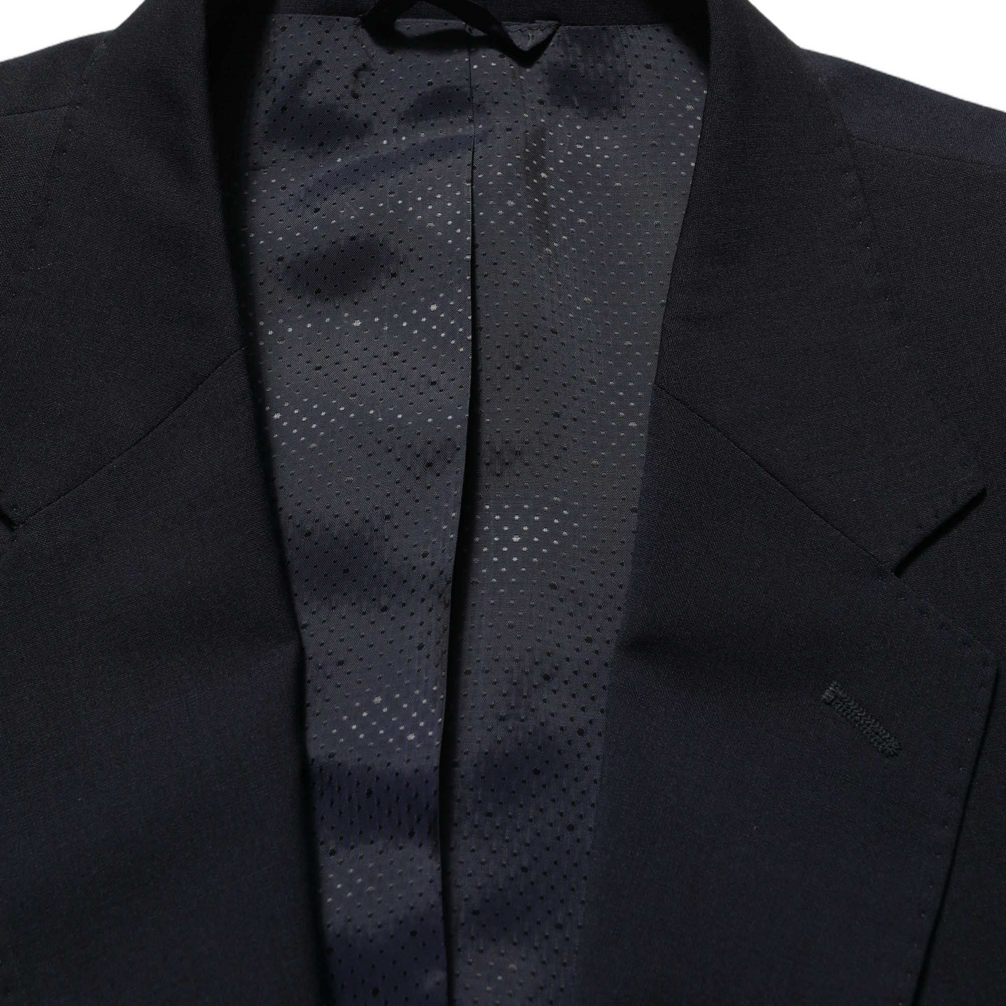 Dolce & Gabbana Black Wool Single Breasted Men Blazer Jacket