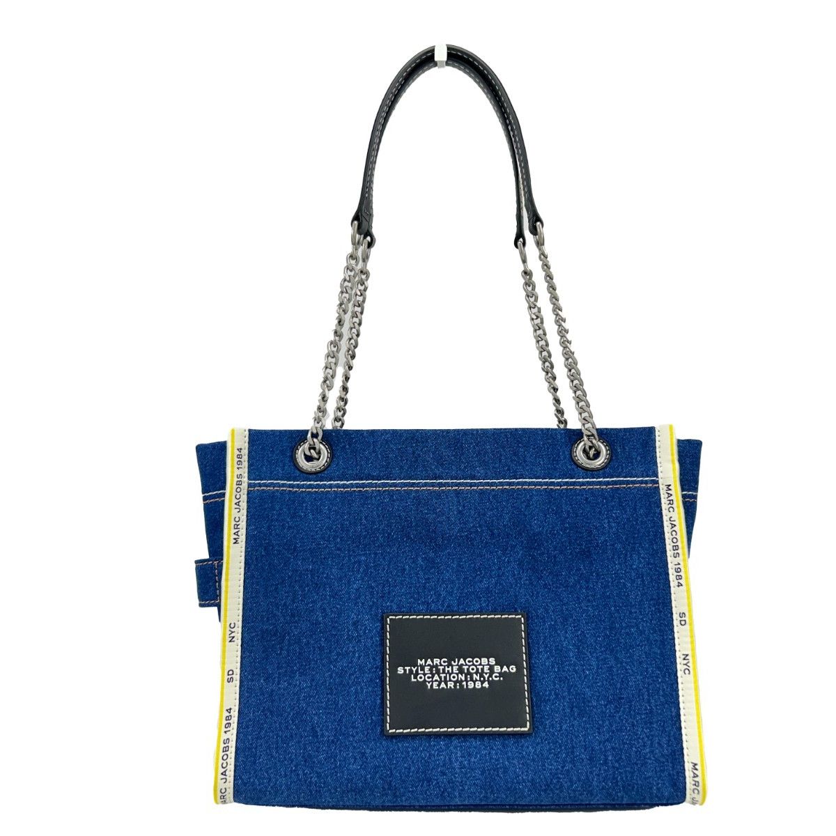 Marc Jacobs Denim Chain Medium The Tote Bag