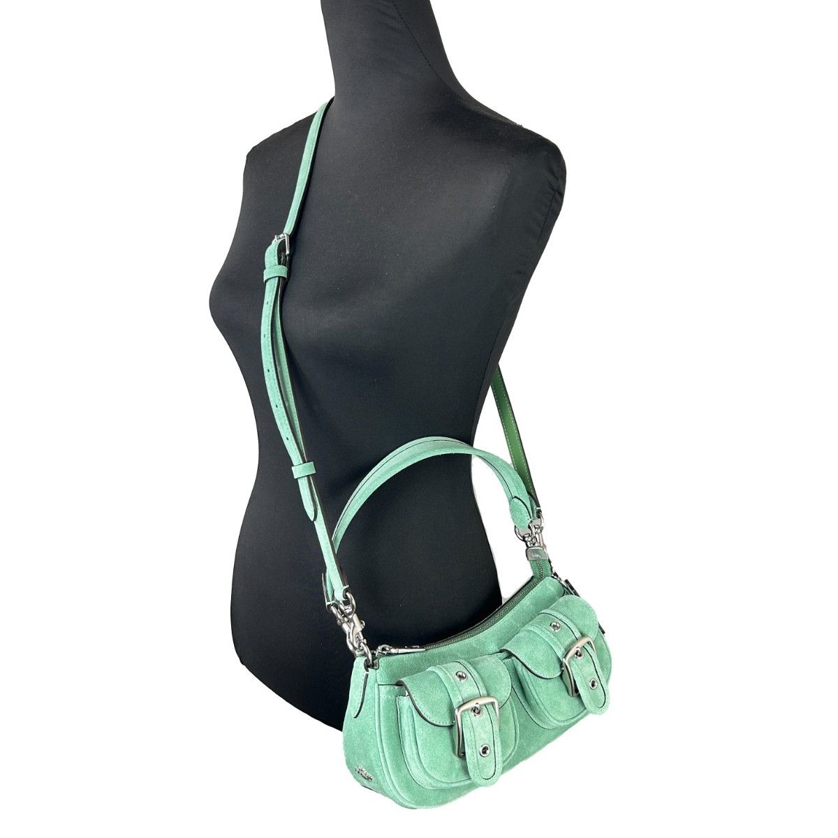 COACH Coach Ashton Suede Shoulder Bag Purse