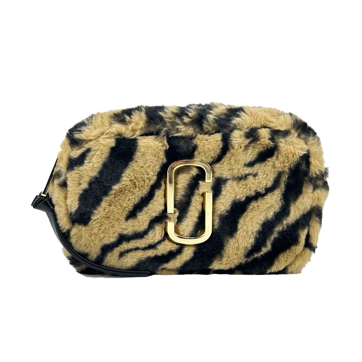 Marc Jacobs The Snapshot Tiger Fur Crossbody Bag
