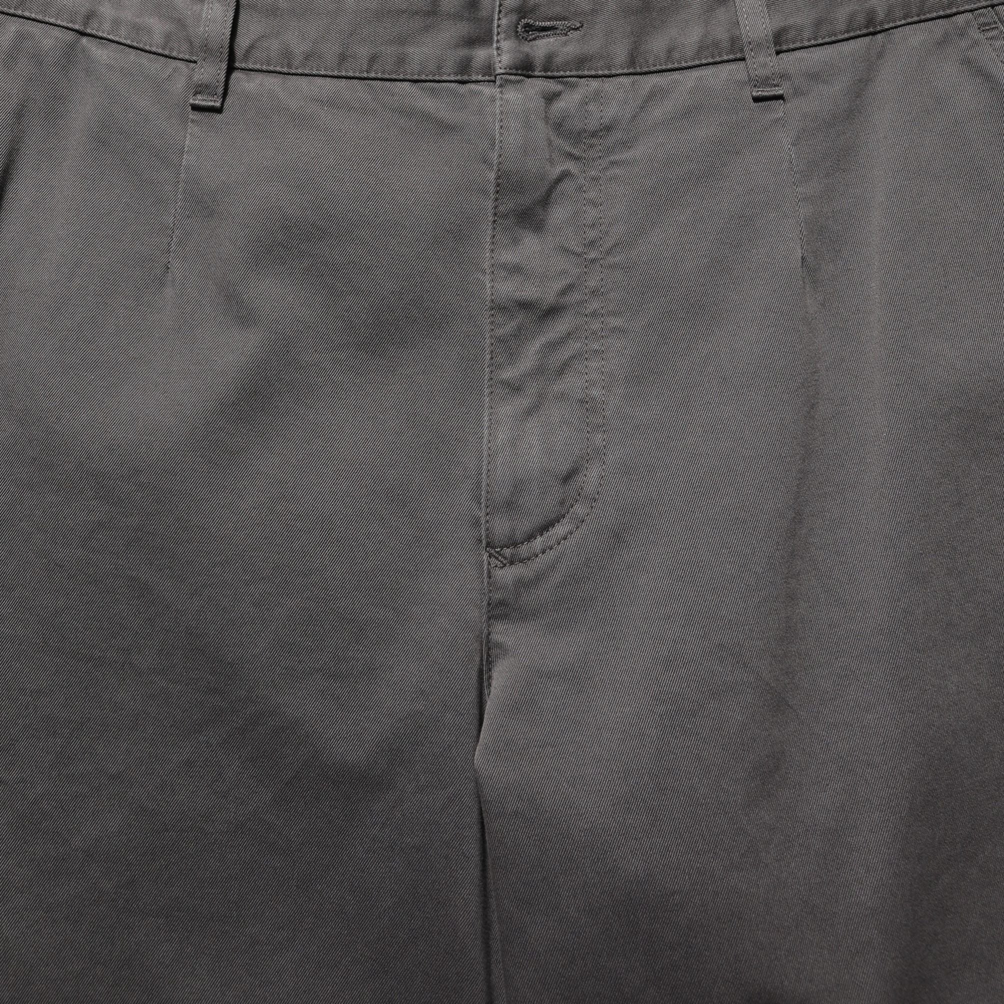 Dolce & Gabbana Dark Gray MidWaist Straight Men Trouser Pants