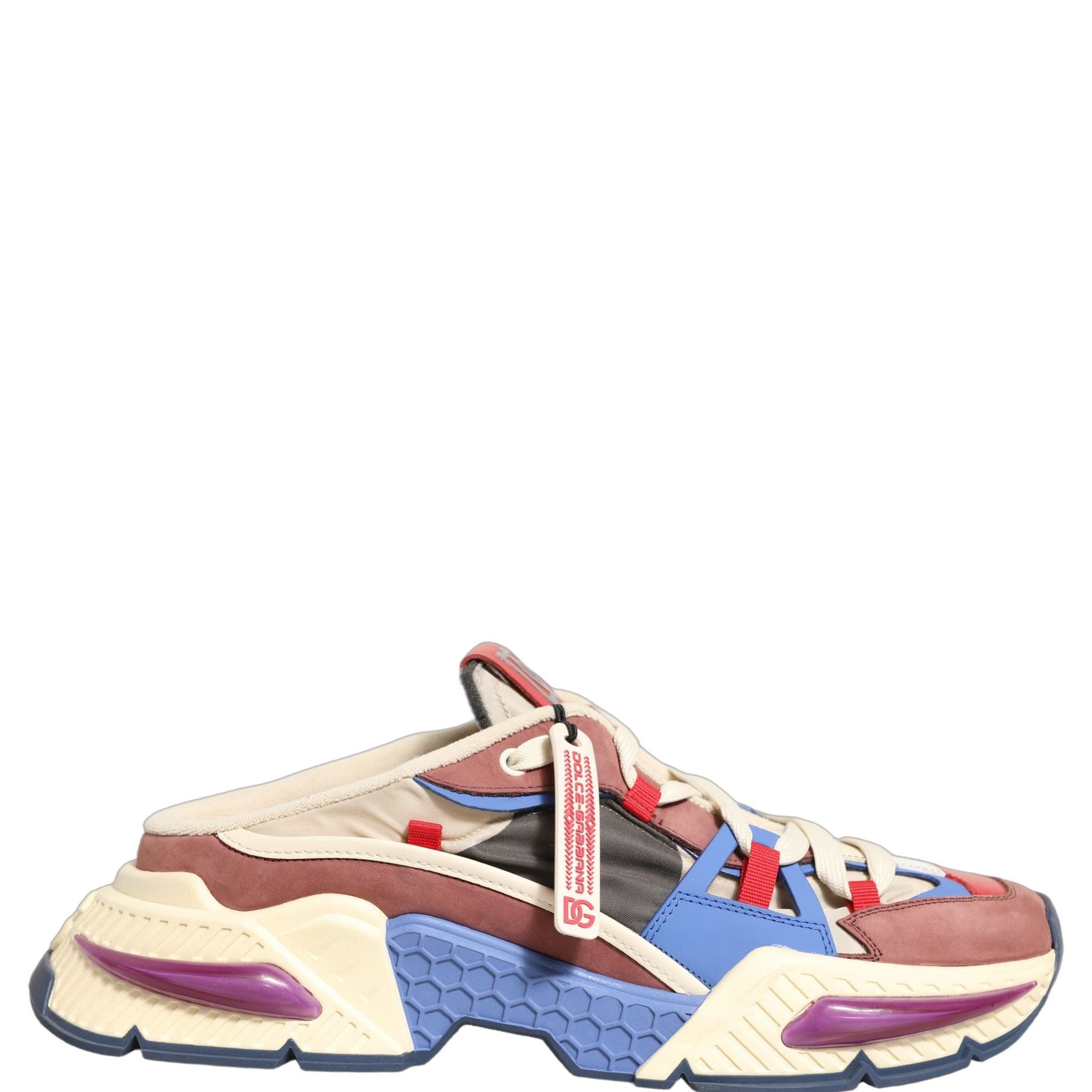 Dolce & Gabbana Multicolor Low Top Airmaster Sneakers Shoes