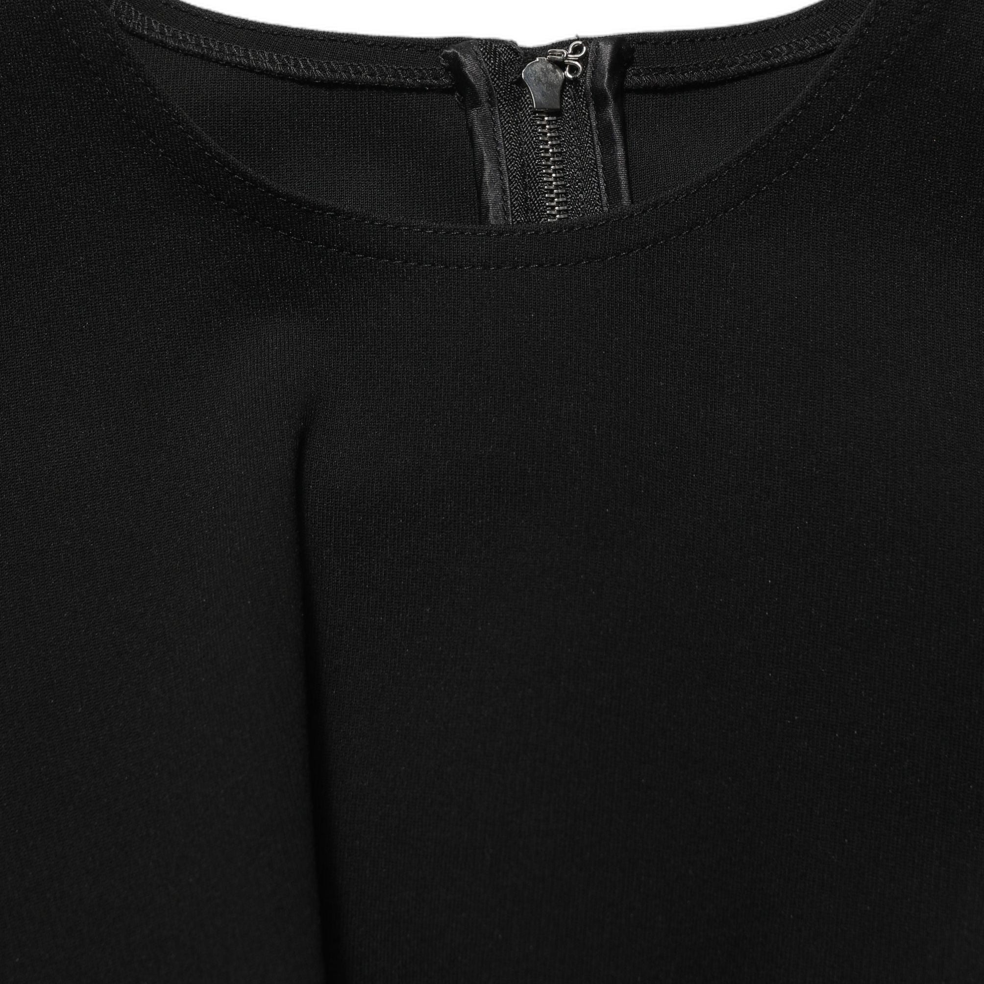 Dolce & Gabbana Black Cut Out Detail Sleeveless Maxi Dress