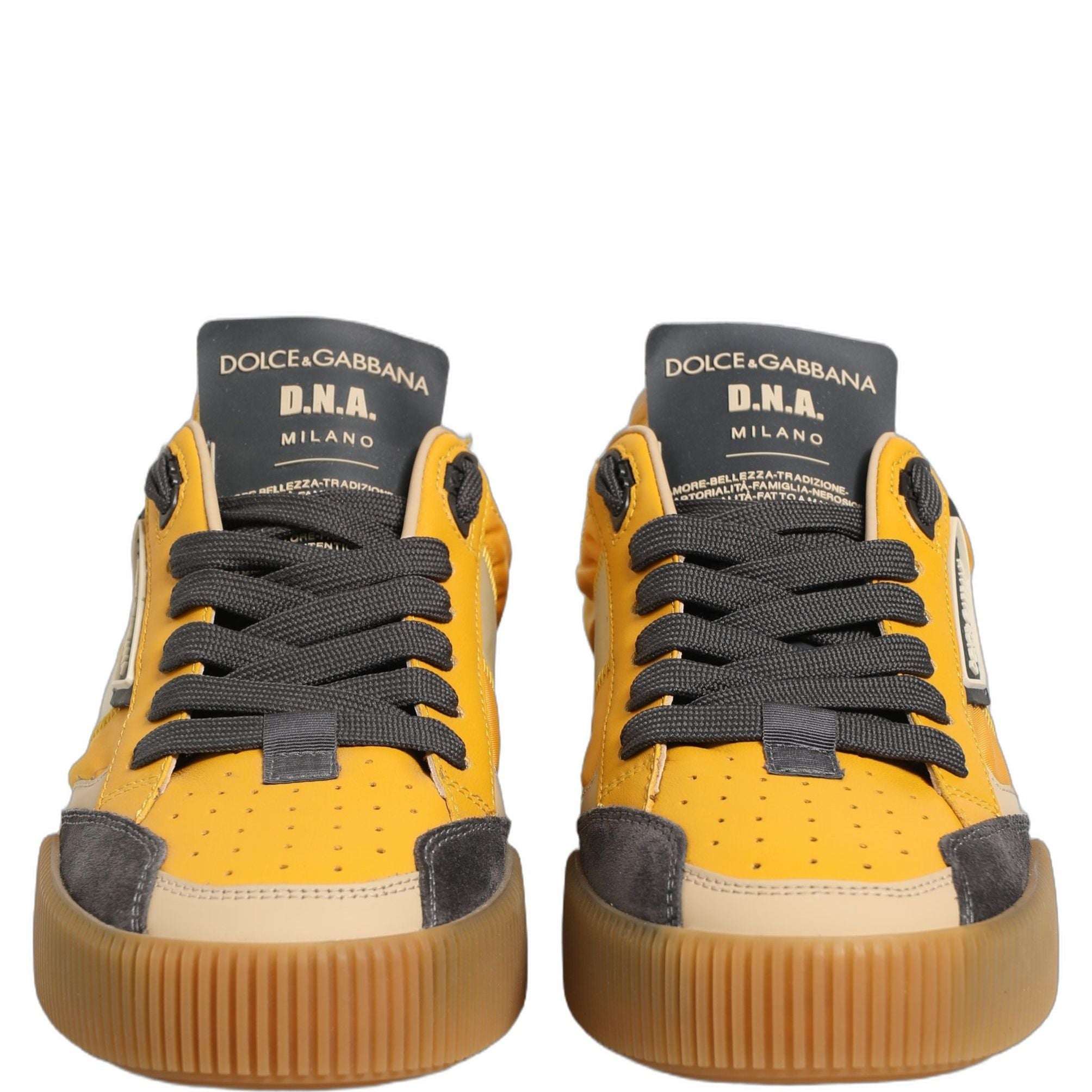 Dolce & Gabbana Multicolor MIAMI Low Top Sneakers Shoes