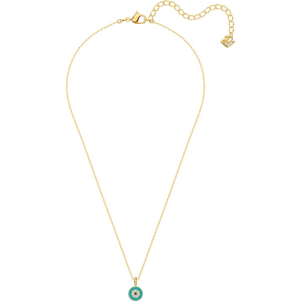 Swarovski Gold Stainless Steel Necklace