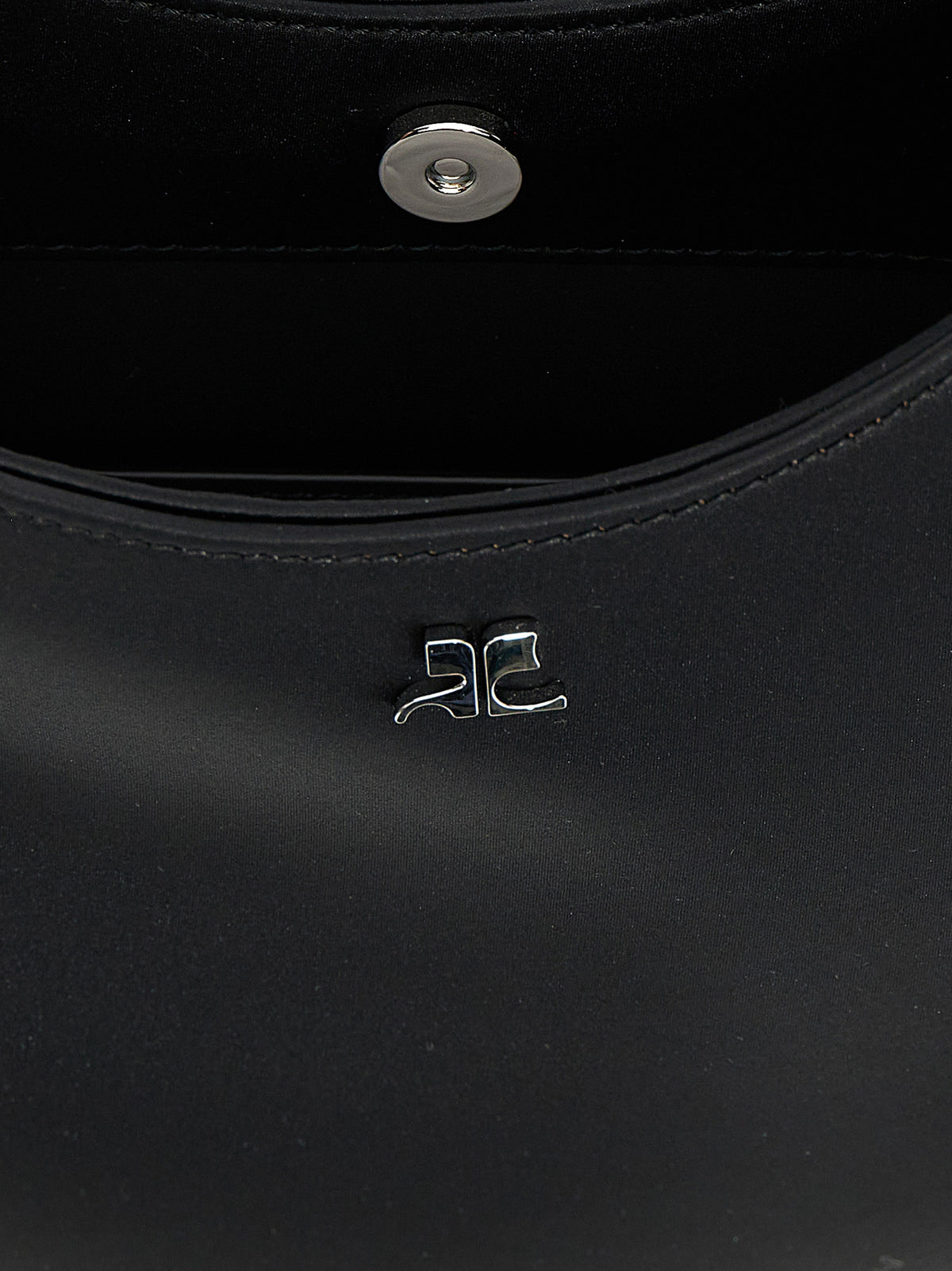 Courrèges Black Polyester Handbag