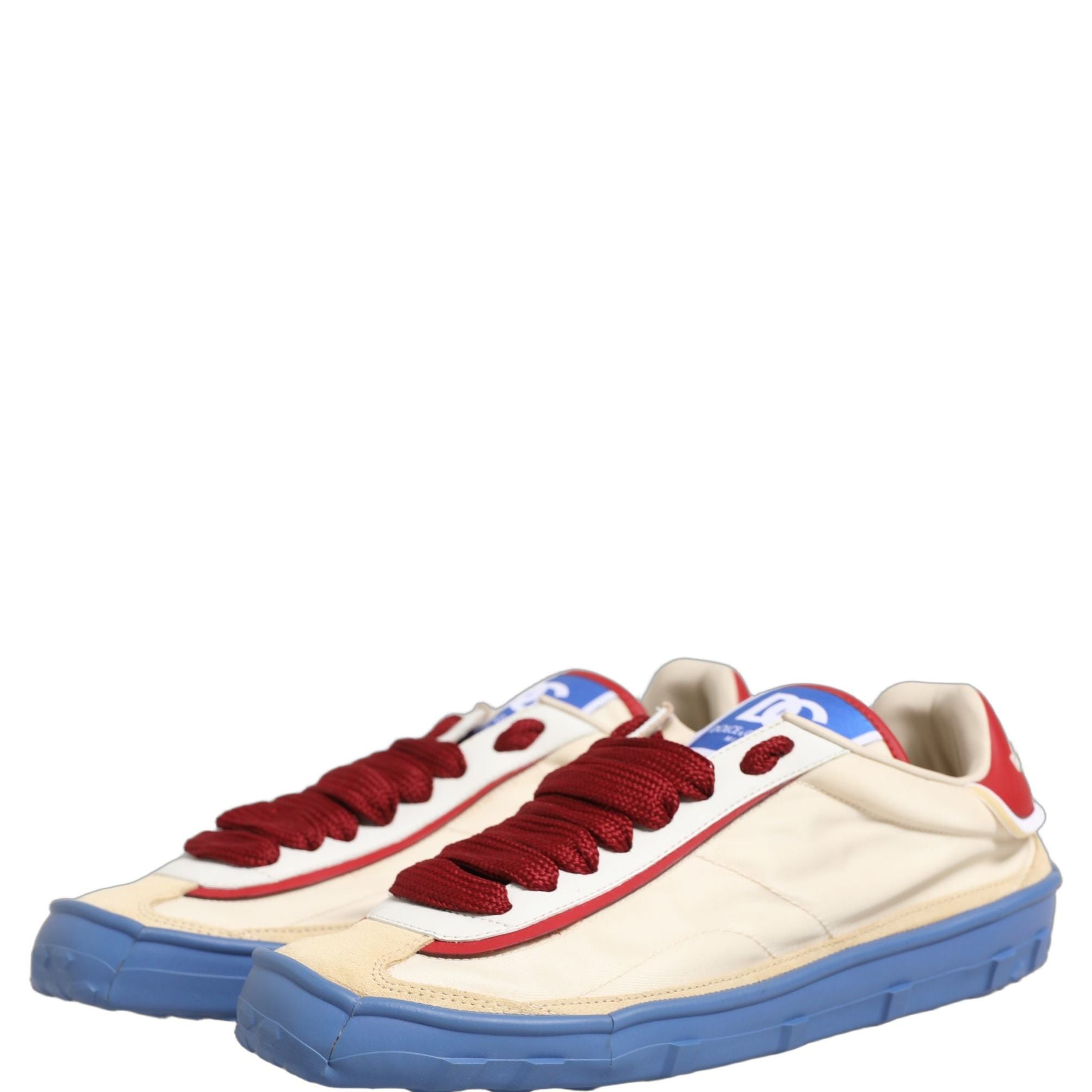 Dolce & Gabbana Multicolor Old Runner Lace Up Sneakers Shoes