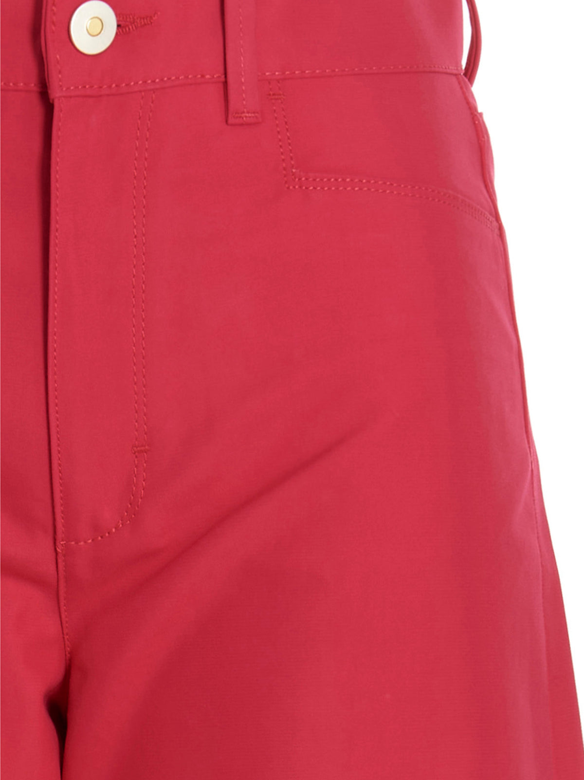 Wandler Fuchsia Cotton Flared Pants